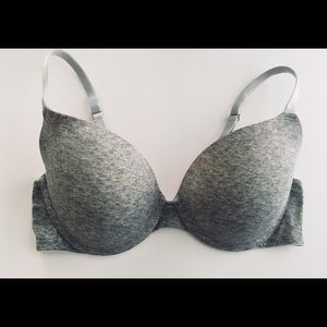 VS Pink Grey Bra